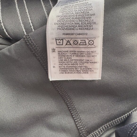 2/$30 Adidas Small Womens Climalite Cropped Army Green Leggings - Picture 7 of 14